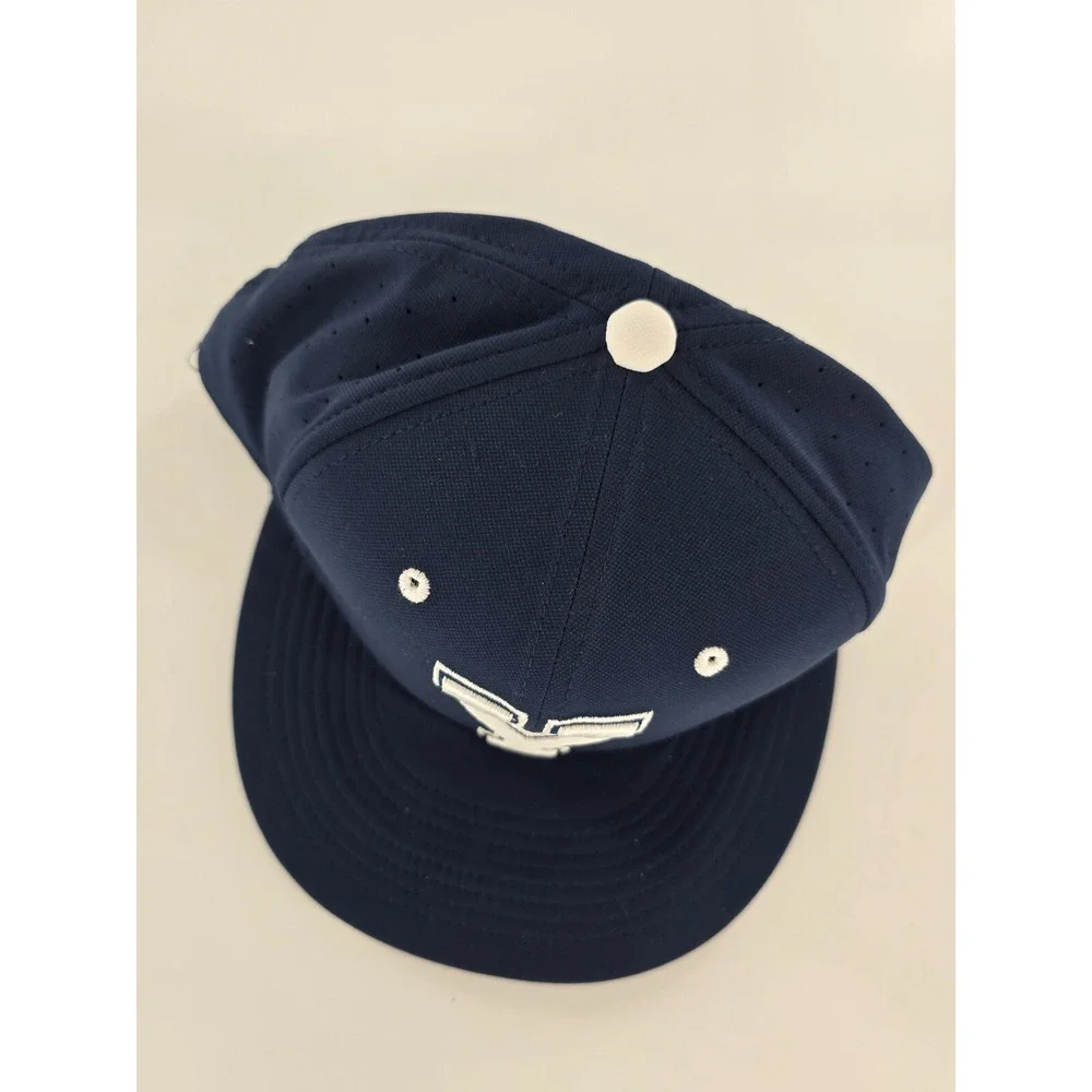 Brigham Young BYU Cougars Nike College Navy Blue Flat‎ Bill Cap Hat Adult Size 7